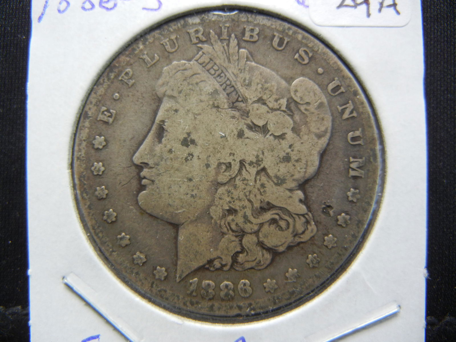 1886-S Morgan Dollar.  Good.  A very scarce date and (1 of 3)