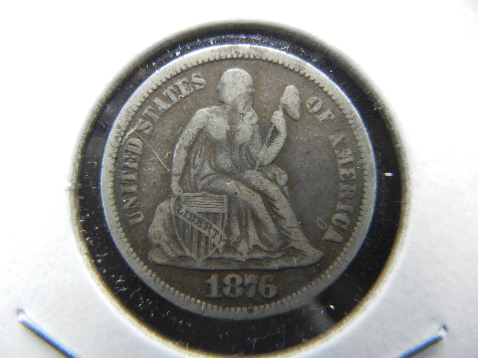 1976 Seated Dime. Very Fine and original. ($15.00) : 1976 Seated Dime. Very Fine and original. ($15.00)