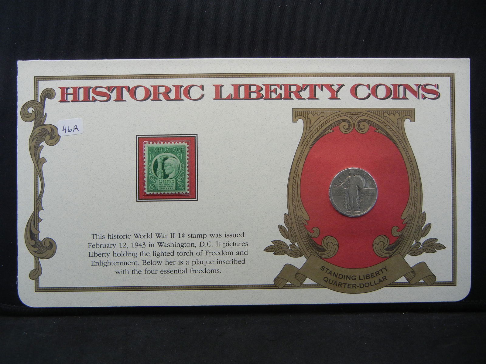 1927 Standing Quarter in nice Postal Commemorative (1 of 5)