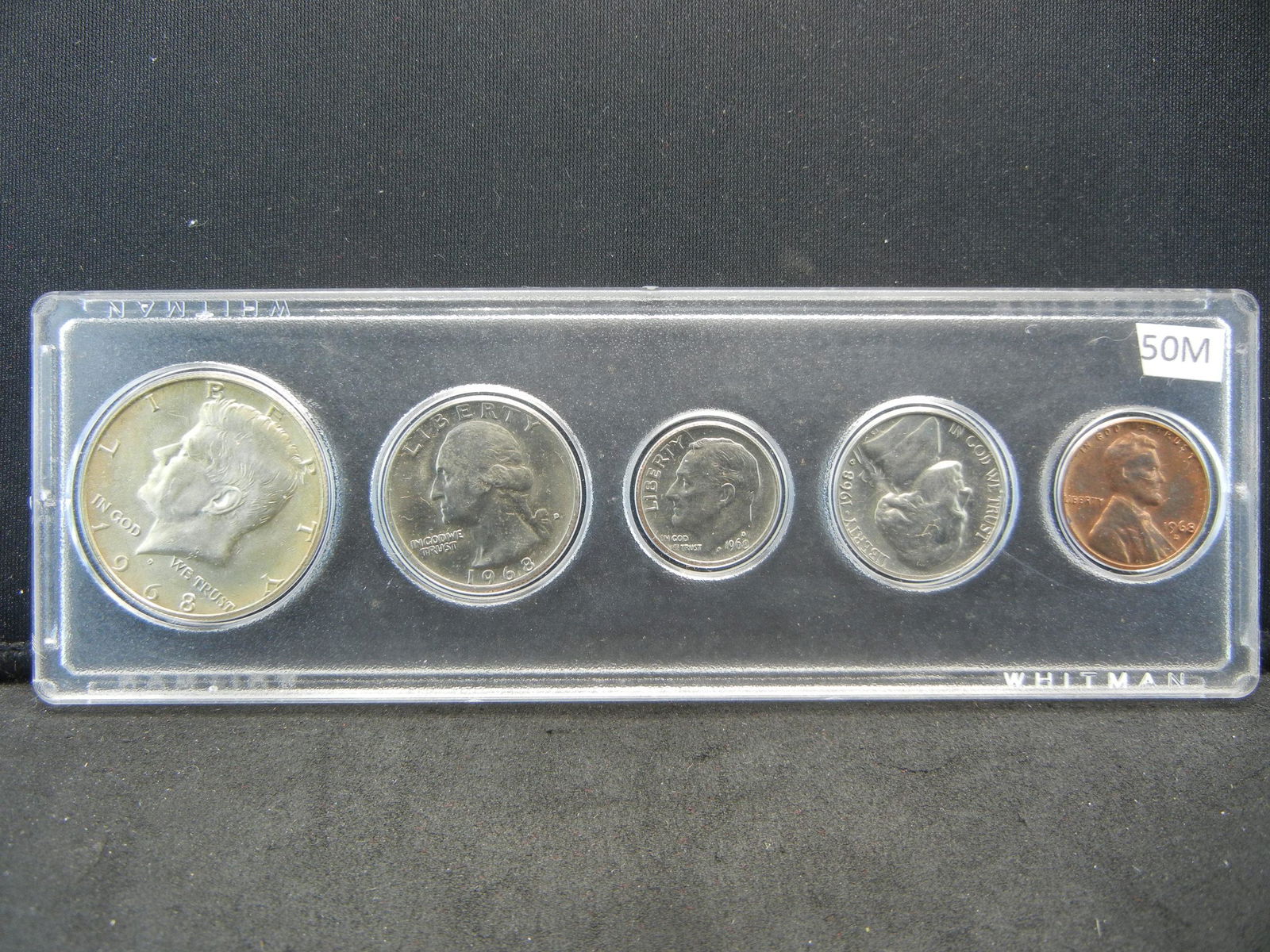 1968 Cent to Half Dollar Birth Year Set. (1 of 2)