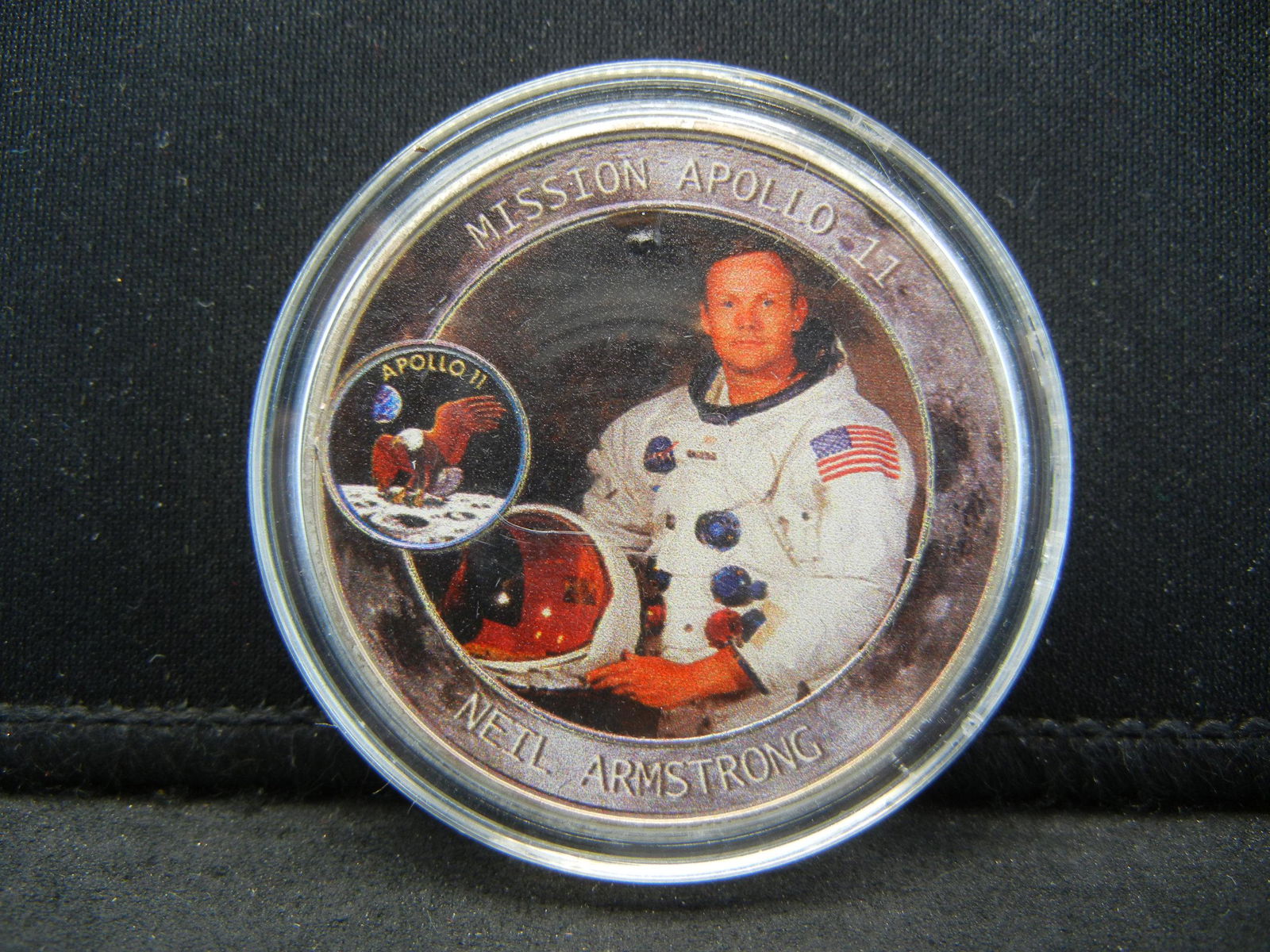 (APOLLO 11/NEIL ARMSTRONG), PROOF, Encapsulated For (1 of 2)