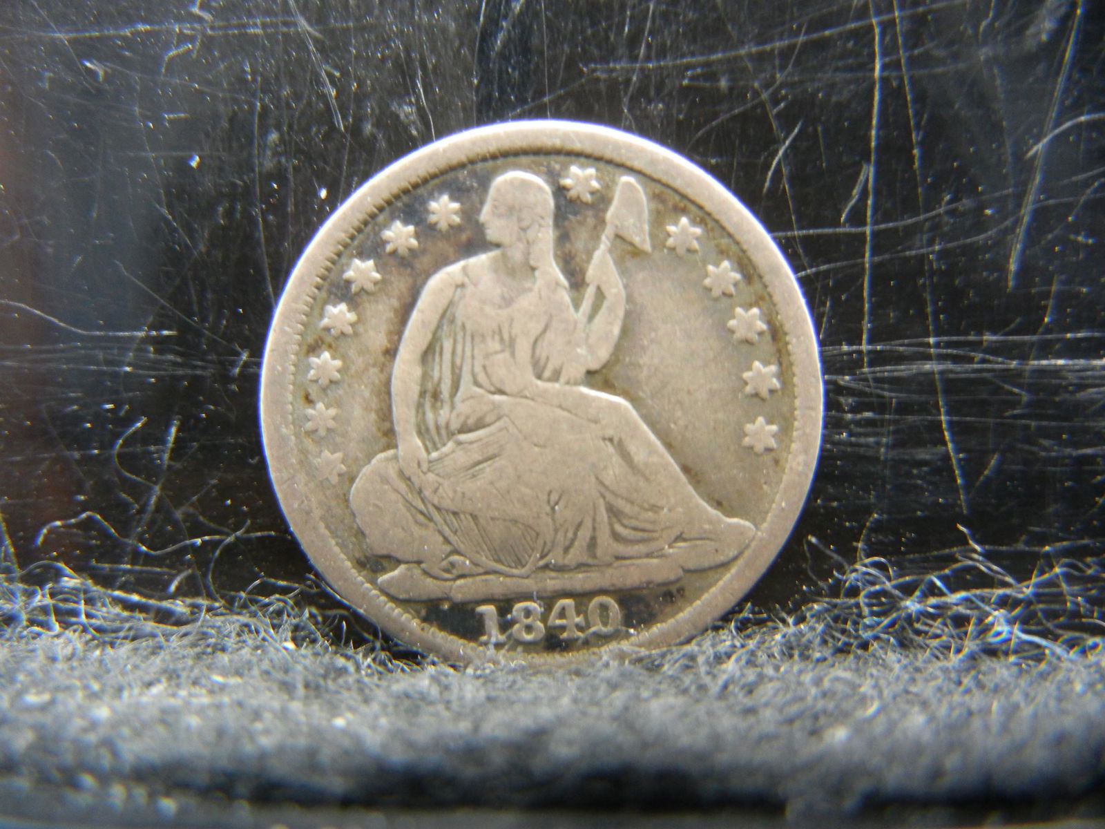 1840 Seated Half Dime (1 of 2)