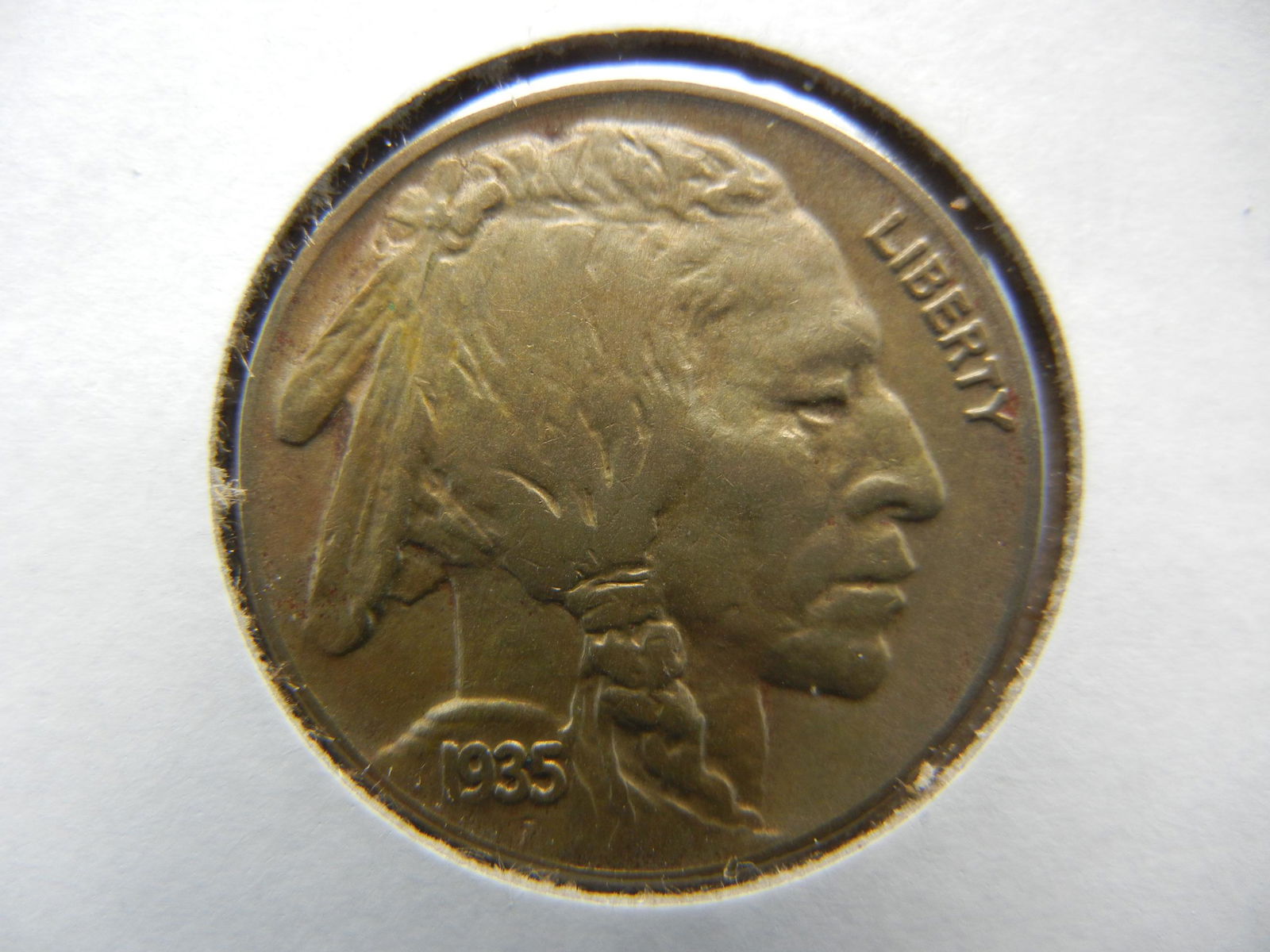 1935 Buffalo Nickel AU (1 of 3)