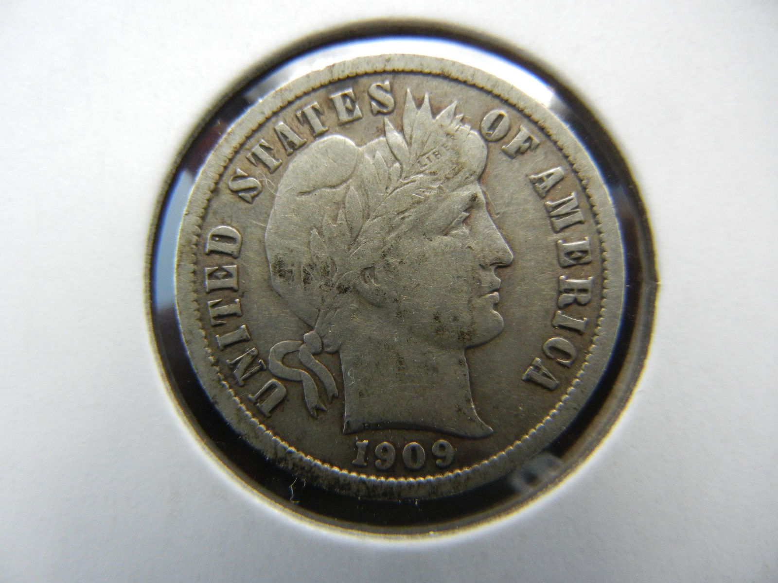 1909 XF Barber Dime (1 of 3)