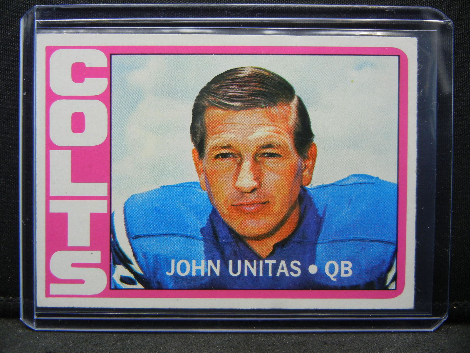 1972 Topps #165 John Unitas (1 of 2)