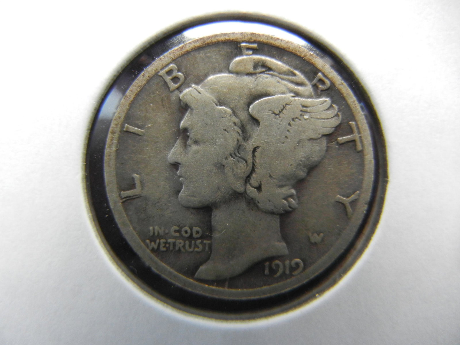 1919 D Mercury Dime: 1919 D Mercury Dime