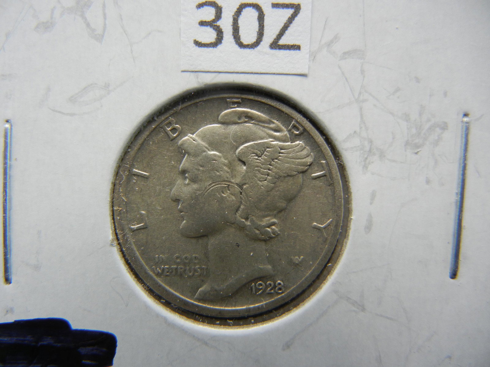 1928 D Mercury Dime: 1928 D Mercury Dime