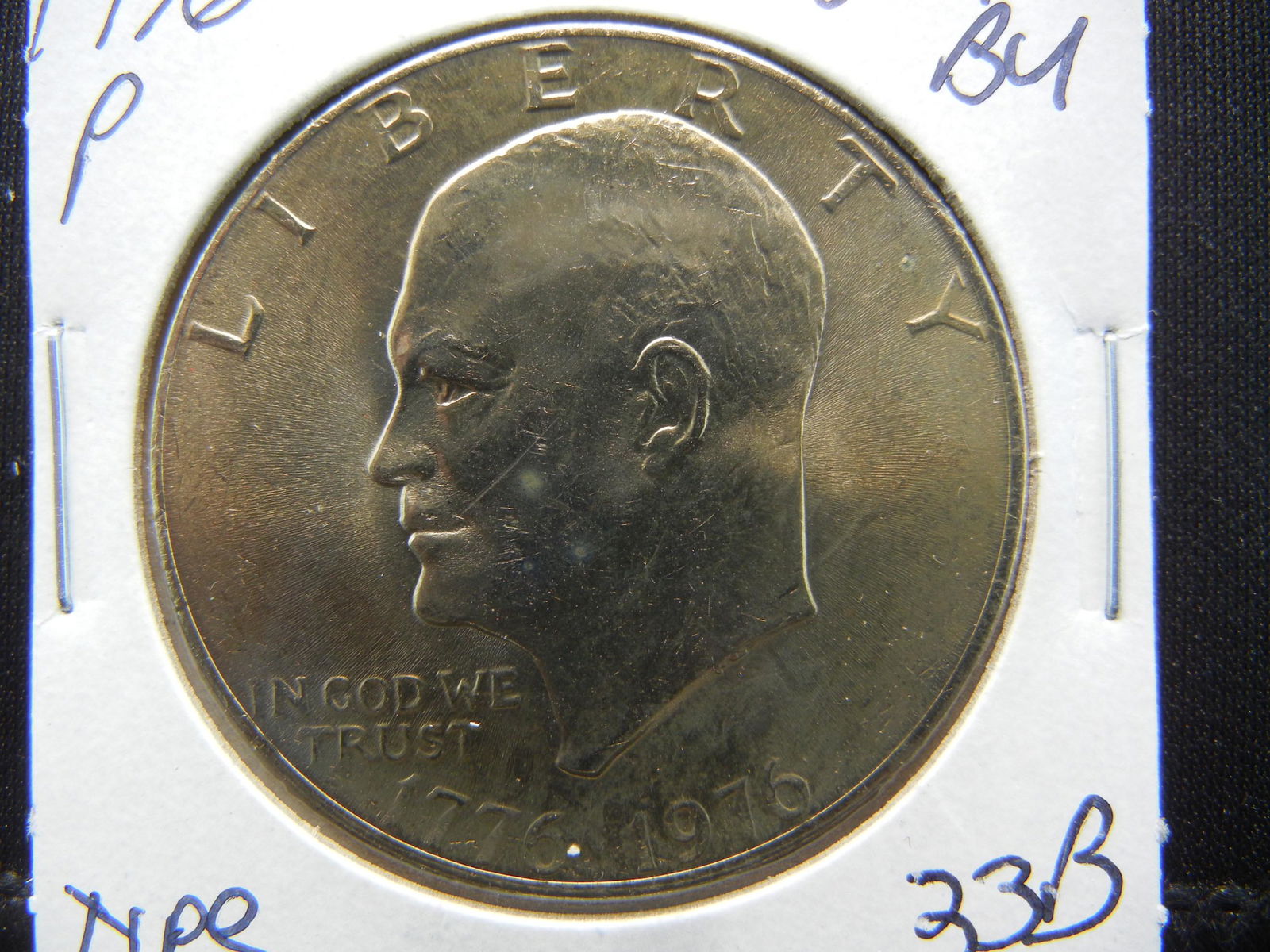 1976 P Type 2 Gem BU Eisenhower "Ike" Dollar (1 of 3)