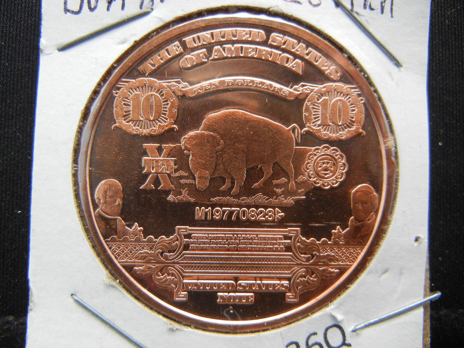 .999 1 Oz. Copper Round Buffalo Design (1 of 3)