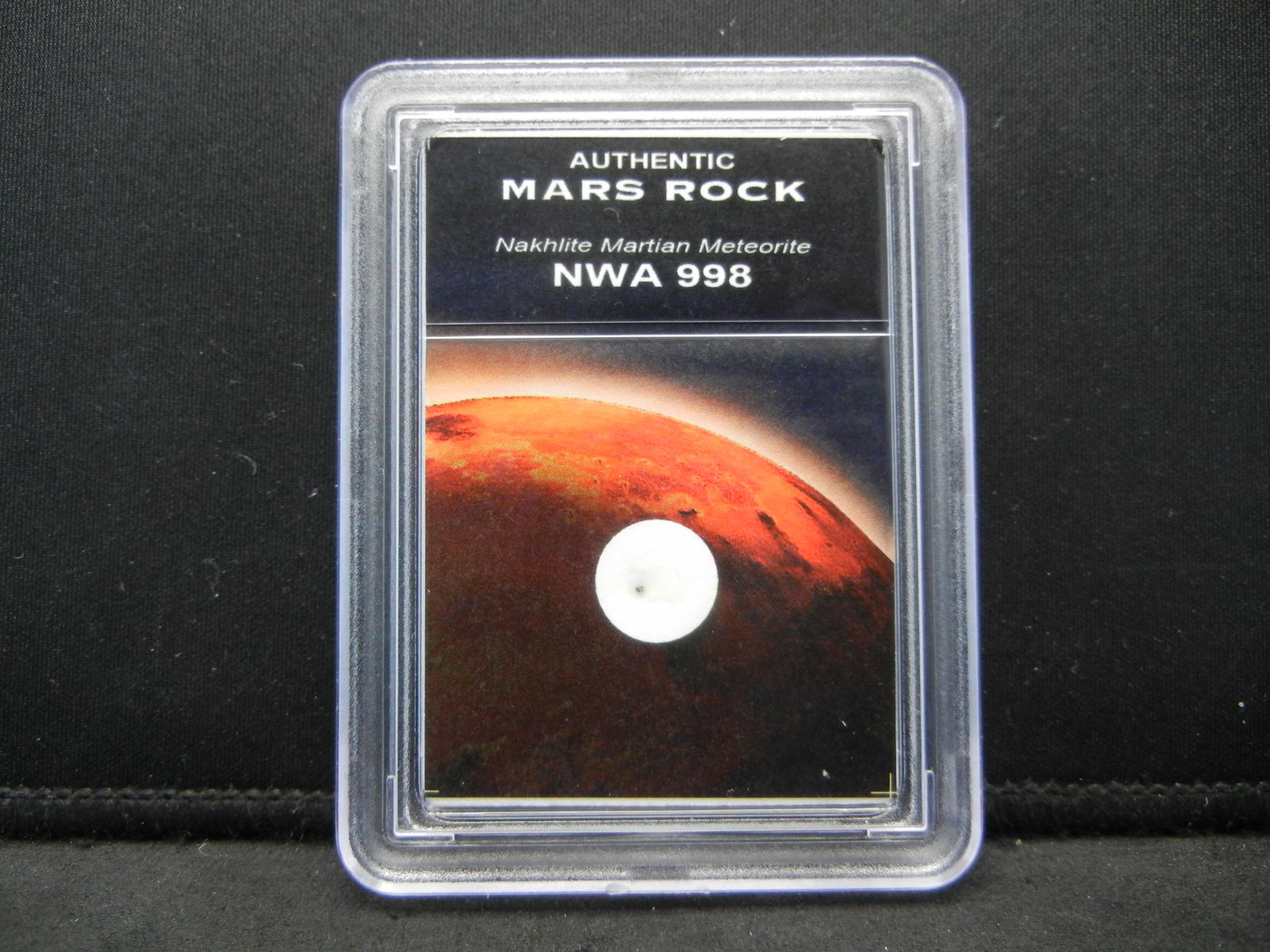 MARS ROCK, NWA 998, COE/NASA HEADQUARTERS-SPACE (1 of 5)