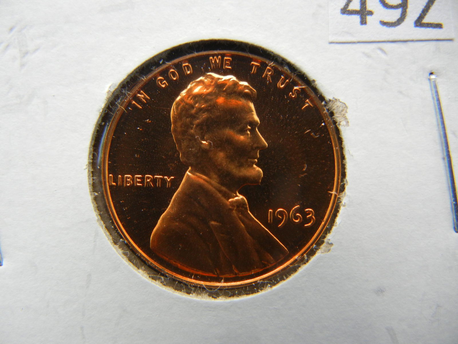 1963 Proof Lincoln Memorial Cent (1 of 3)