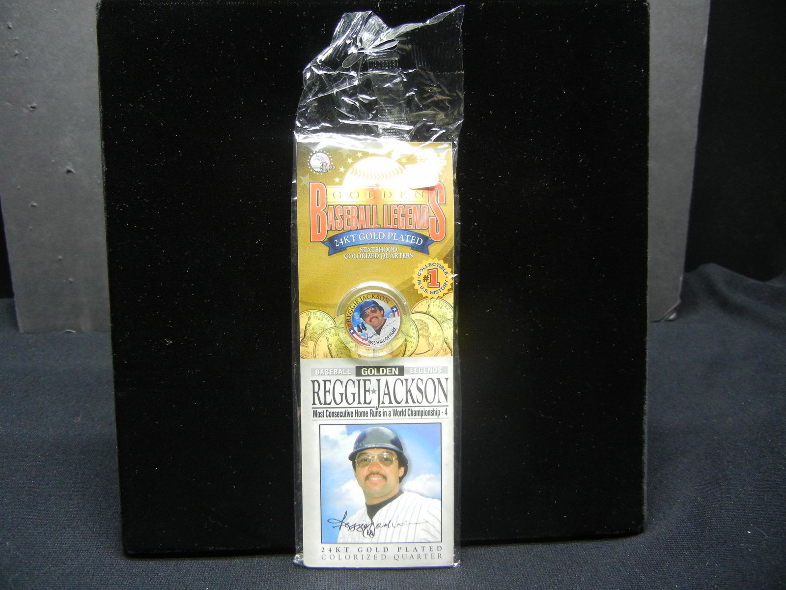 (BASEBALL LEGEND'S/REGGIE JACKSON-1993 HALL OF FAME), (1 of 3)