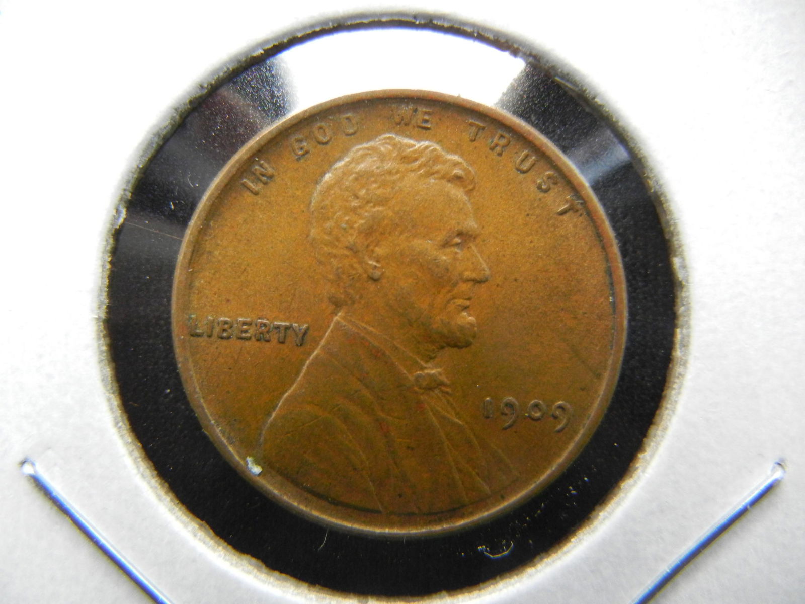 1909-VDB Lincoln 1c.  Choice AU/UNC. (1 of 3)