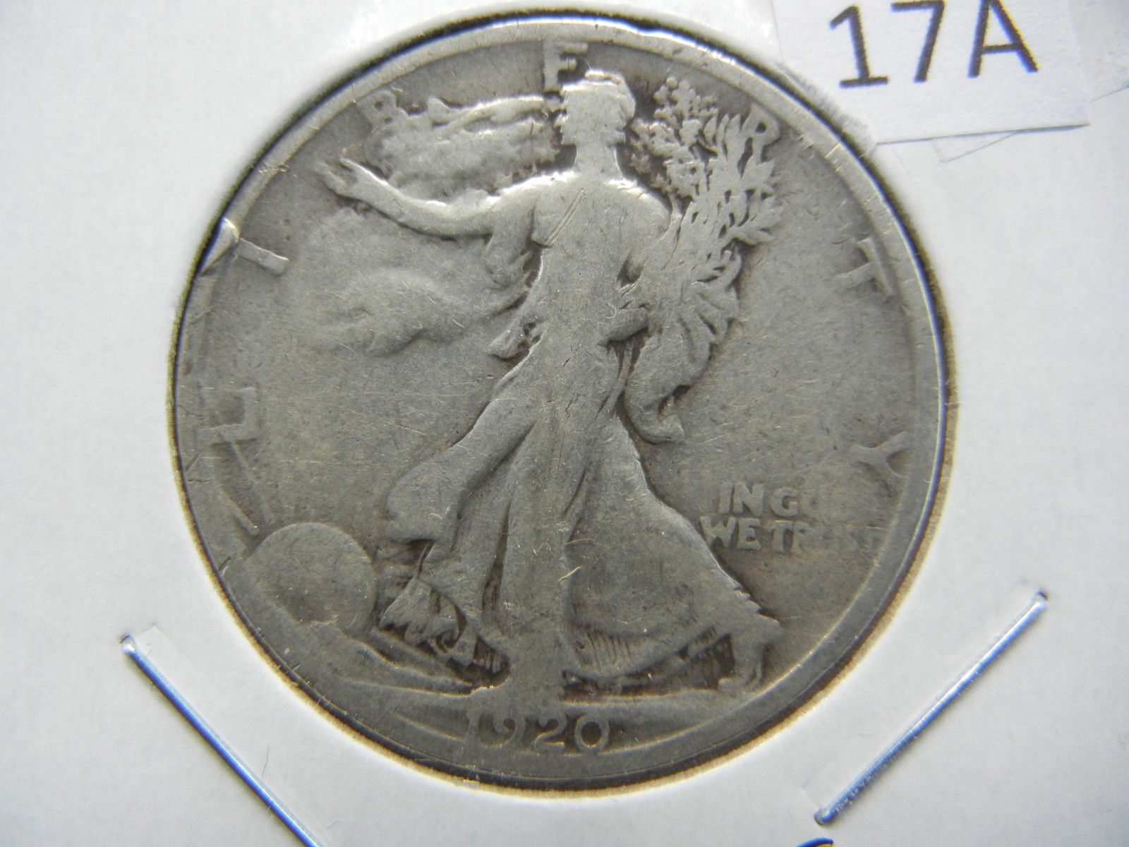 1920-S Walker 50c.  Good+ (1 of 3)