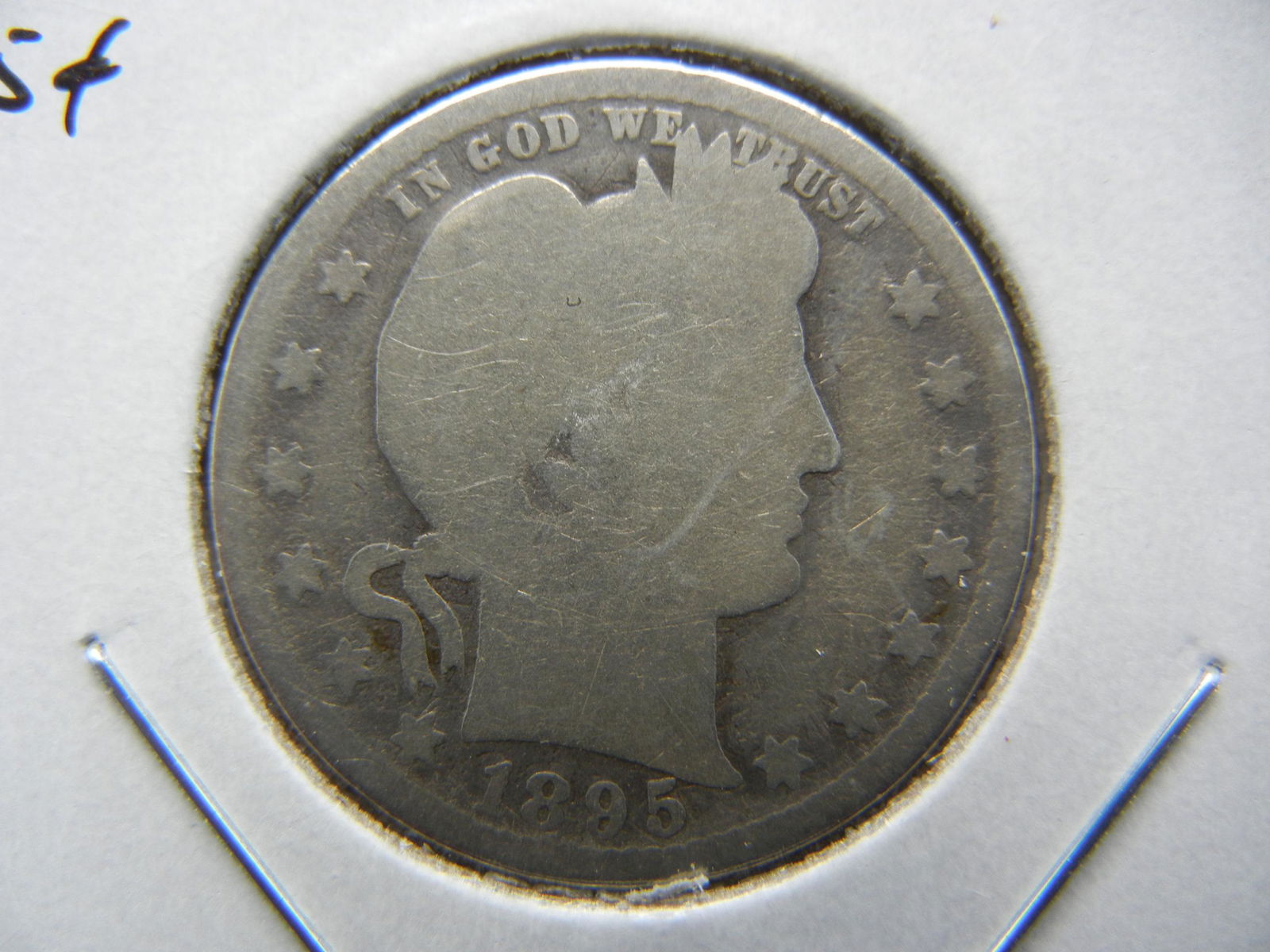 1895-O Barber 25c.  Scarce. (1 of 3)