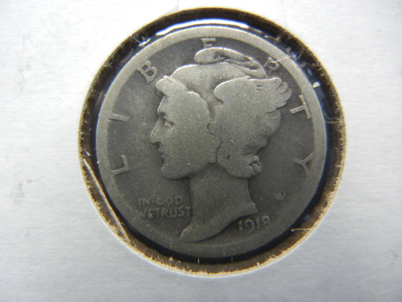 1918 Mercury Dime (1 of 3)