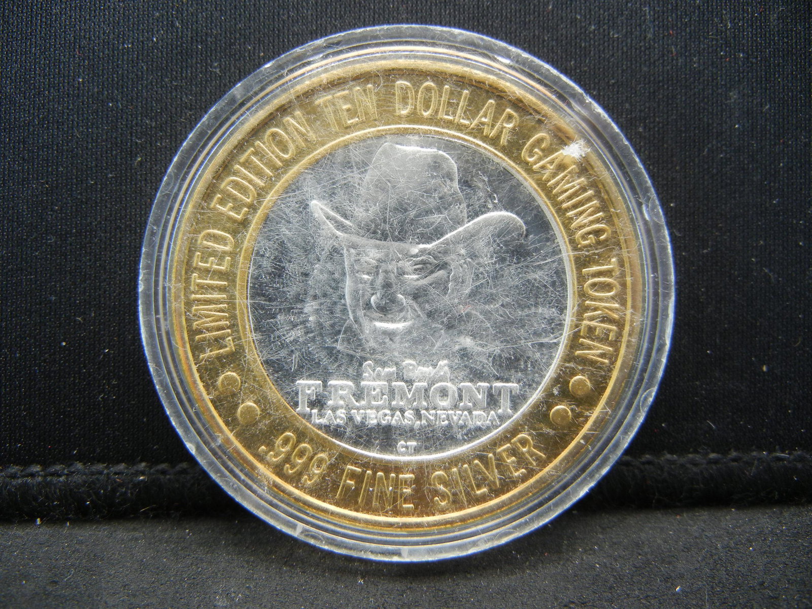 The Fremont Las Vegas $10 ( 999) silver gambling: The Fremont Las Vegas $10 ( 999) silver gambling token