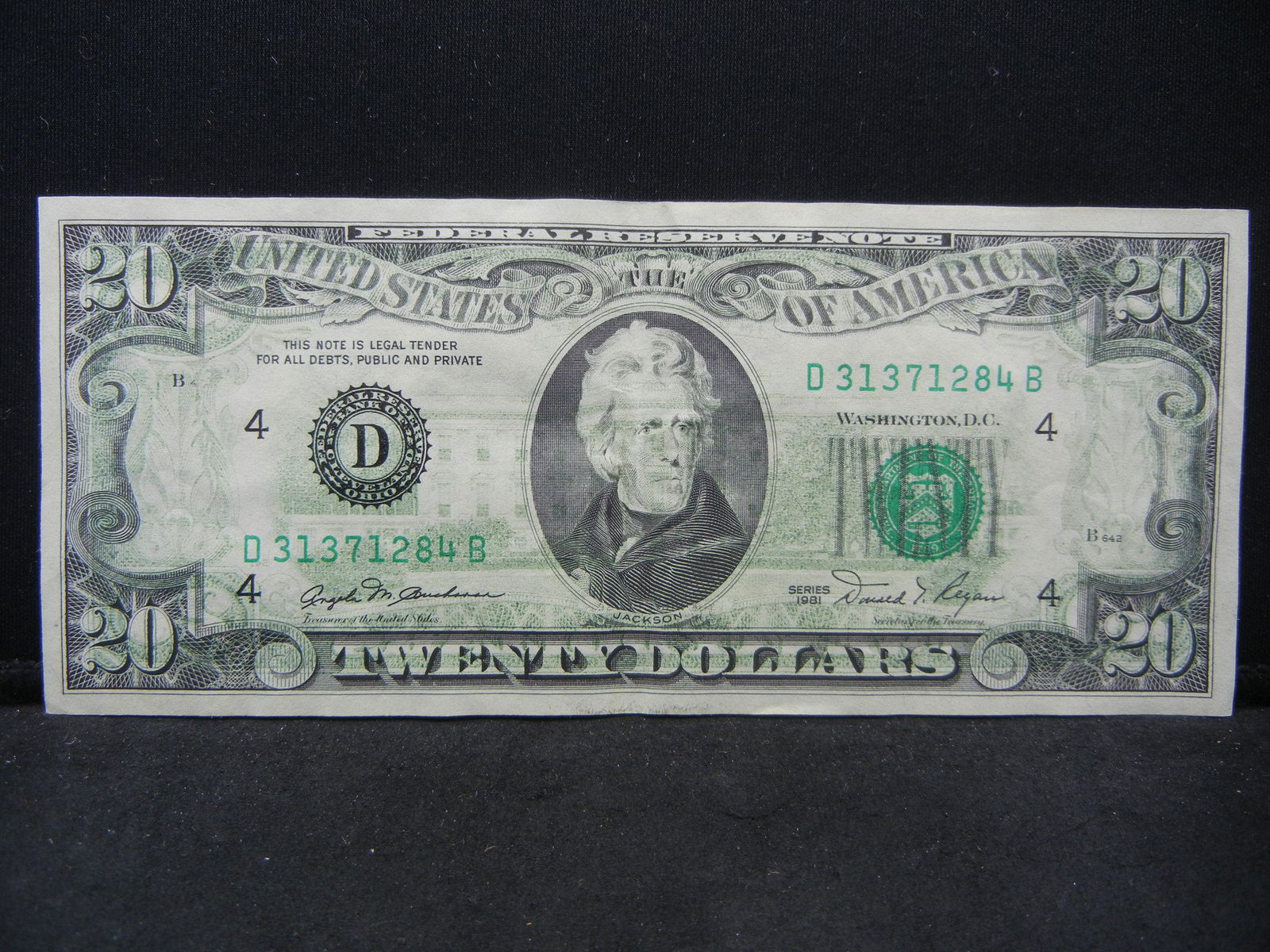 Super Error $ 20    Back to Front Transfer Error with (1 of 3)