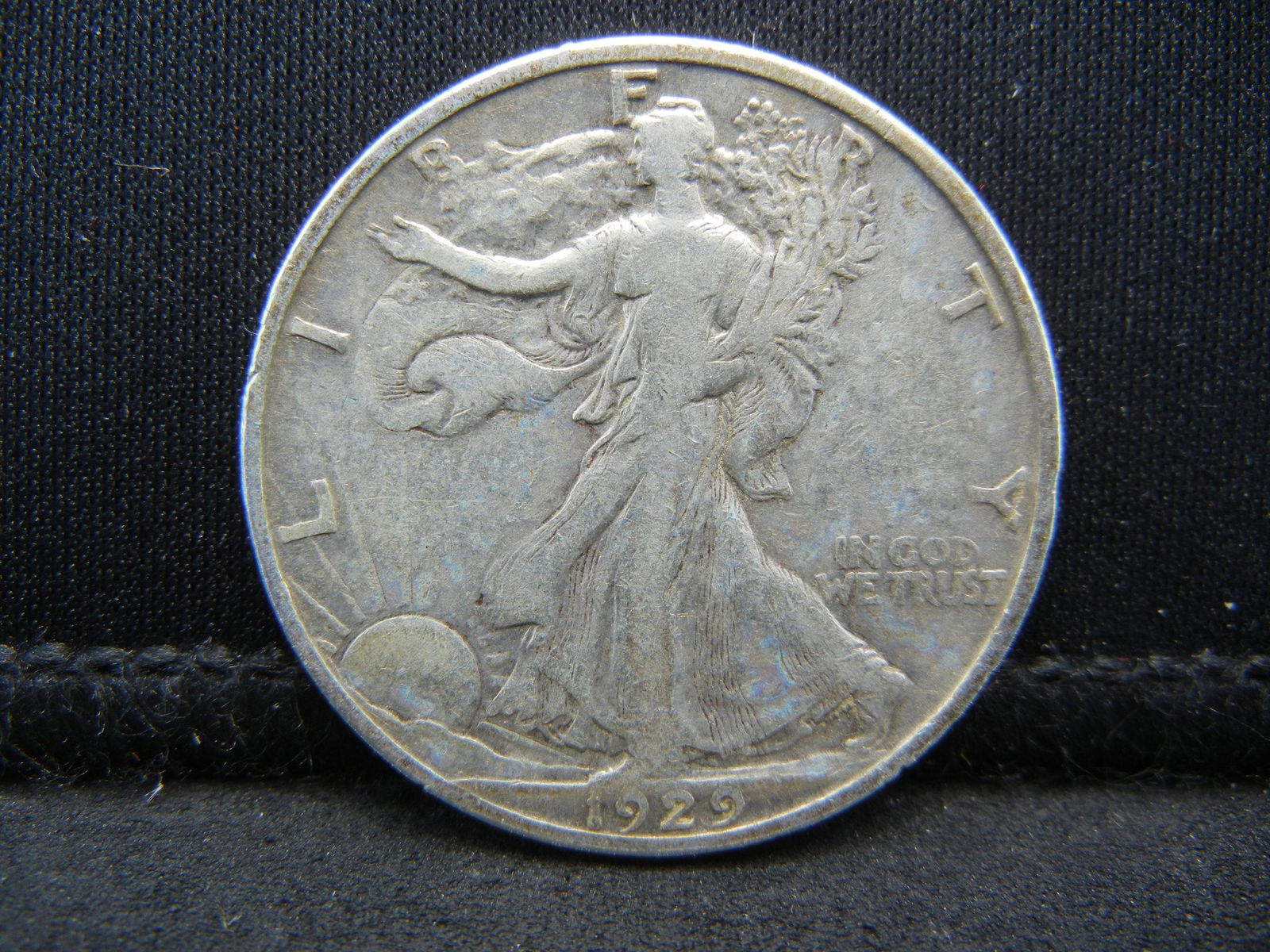 1929 S Walking Liberty Half Dollar (1 of 2)