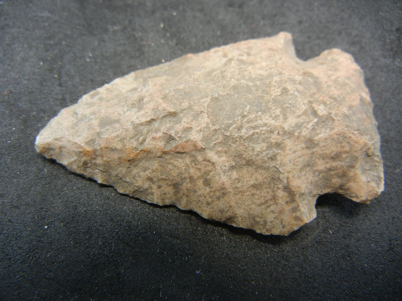Ohio Notched point Late Archaic   8,000 years old     (1 of 4)