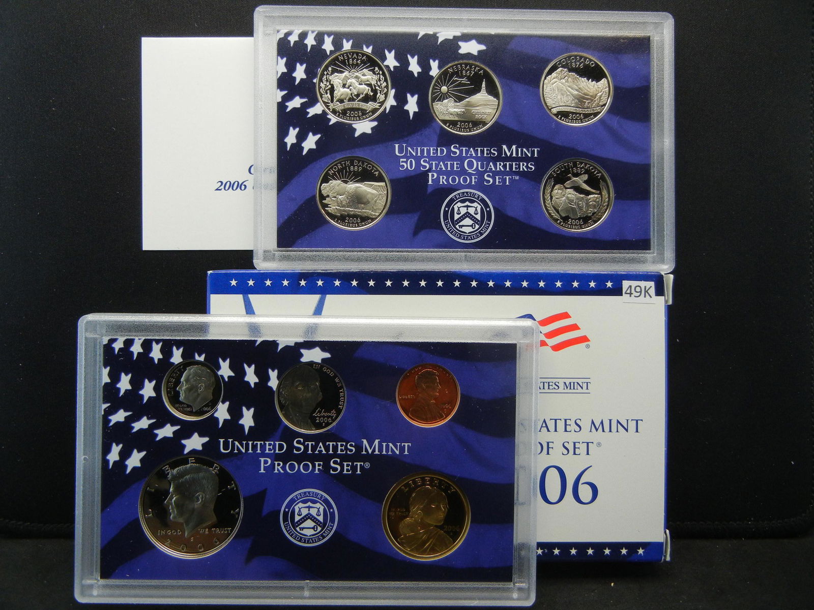 2006 US Mint (10) Coin Proof Set (1 of 7)