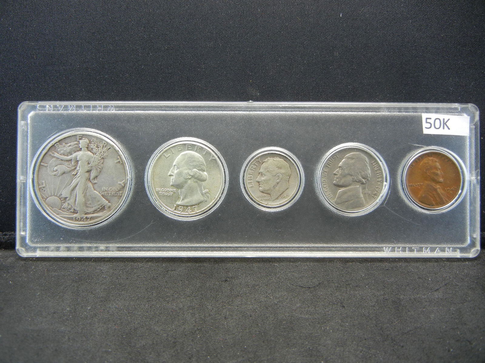 1947 Cent to Half Dollar Birth Year Set (1 of 2)