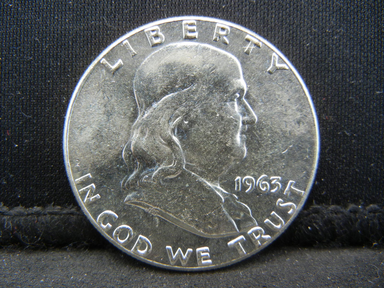 1963 Franklin Half Dollar. BU (1 of 2)