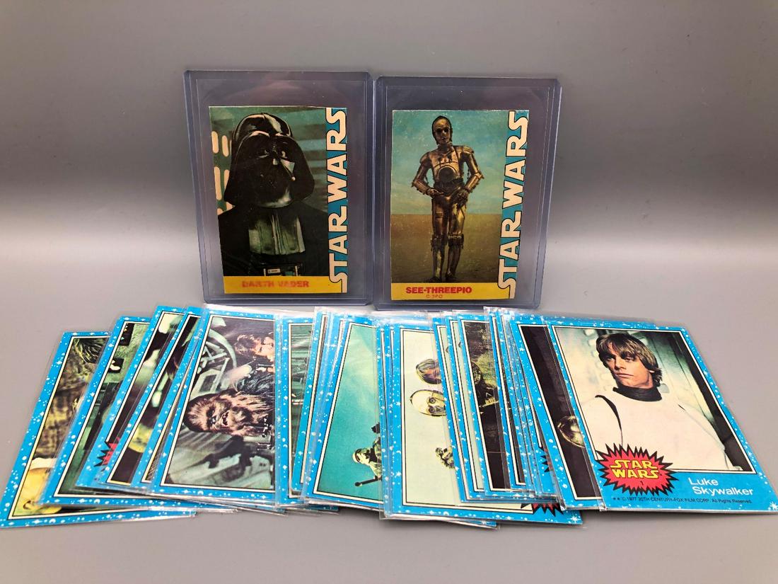 Vintage Star Wars Trading Card Lot - Topps, Wonder (1 of 1)