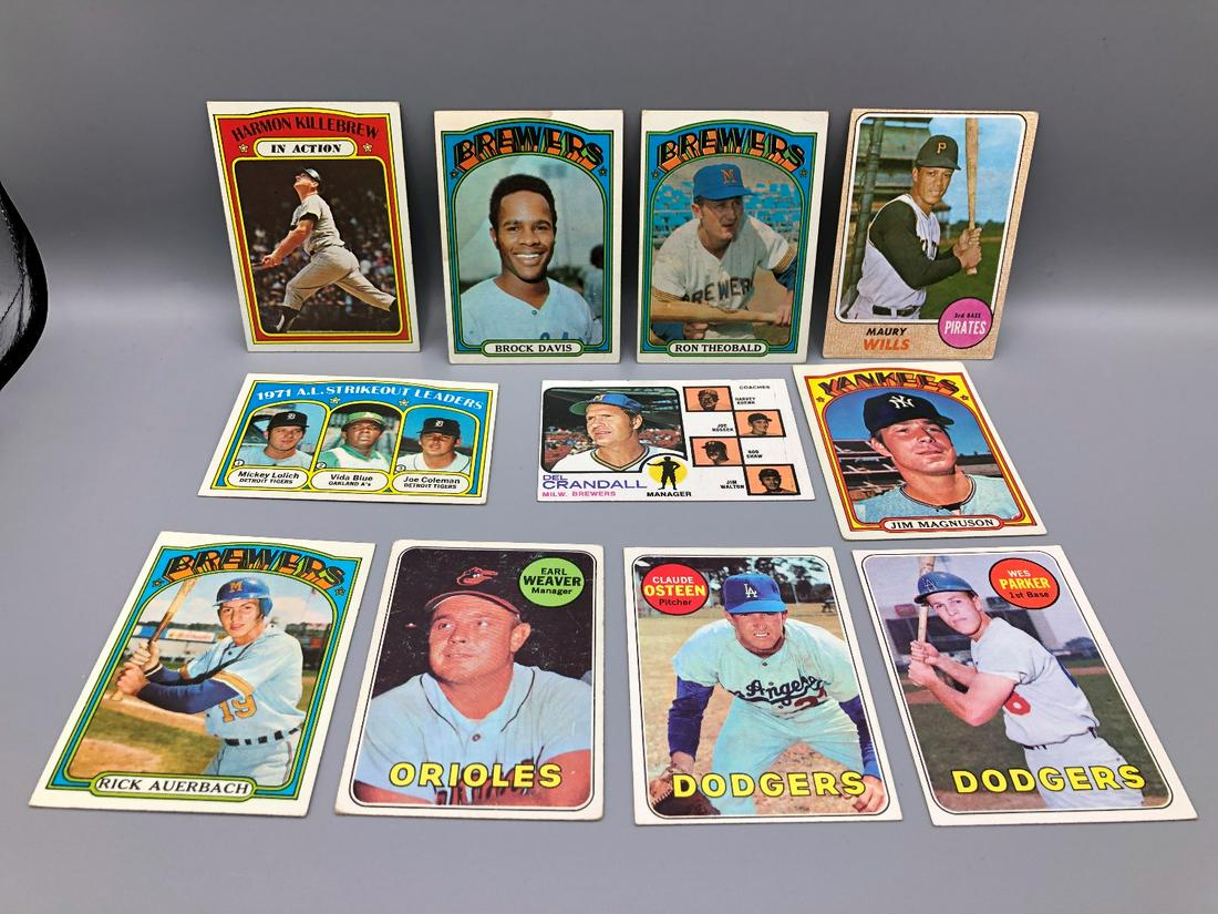 Lot of Vintage Baseball - 1968-1973 Topps - Harmon (1 of 1)