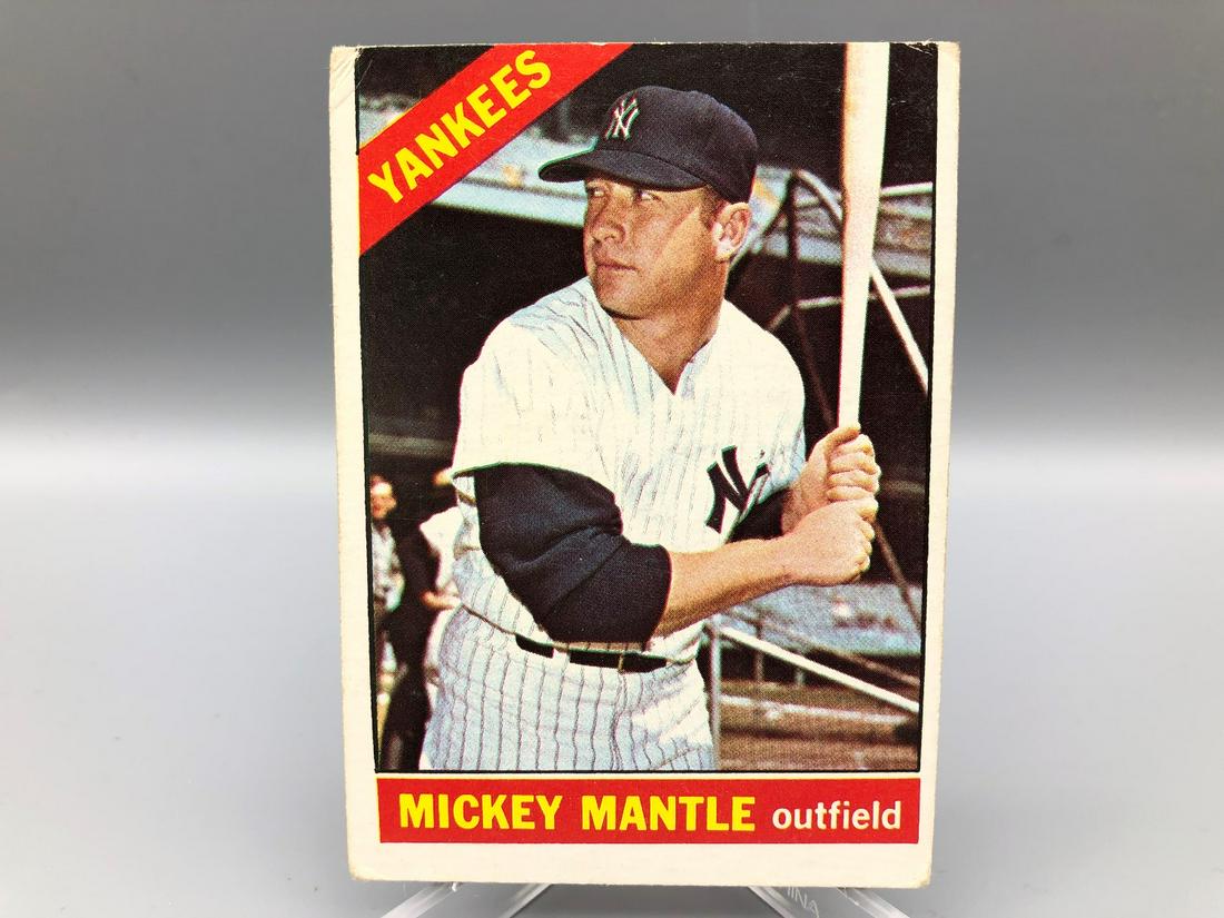 1966 Topps Mickey Mantle #50 (1 of 2)