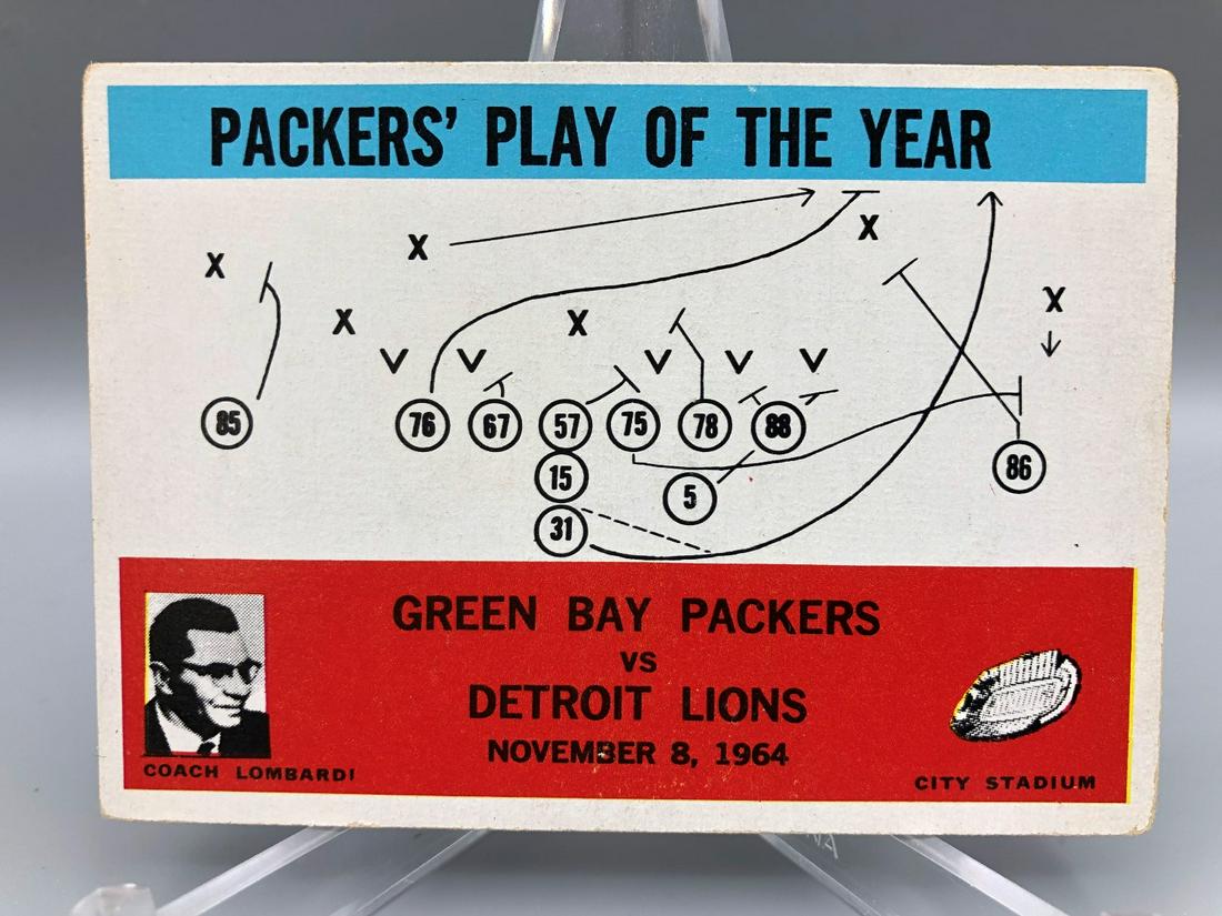 1965 Philadelphia Packers' Play of the Year #84 - Coach: 1965 Philadelphia Packers' Play of the Year #84 - Coach Vince Lombardi