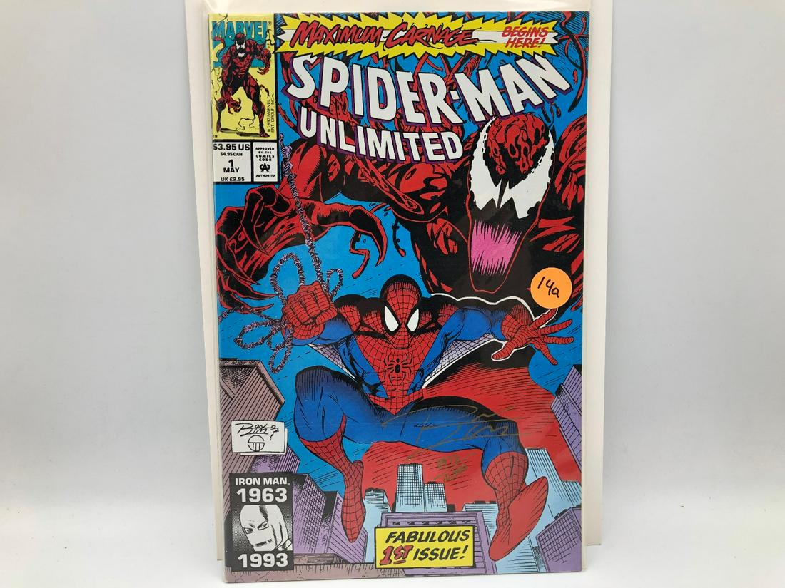 Spiderman Unlimited #1 - Dynamic Forces - Autographed (1 of 2)