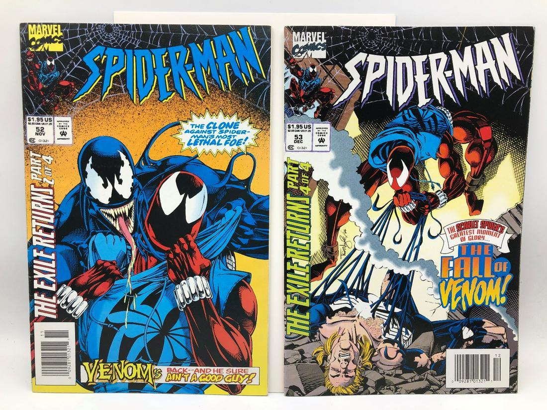 Spiderman #52 & 53 - Scarlet Spider & Venom Story: Spiderman #52 & 53 - Scarlet Spider & Venom Story