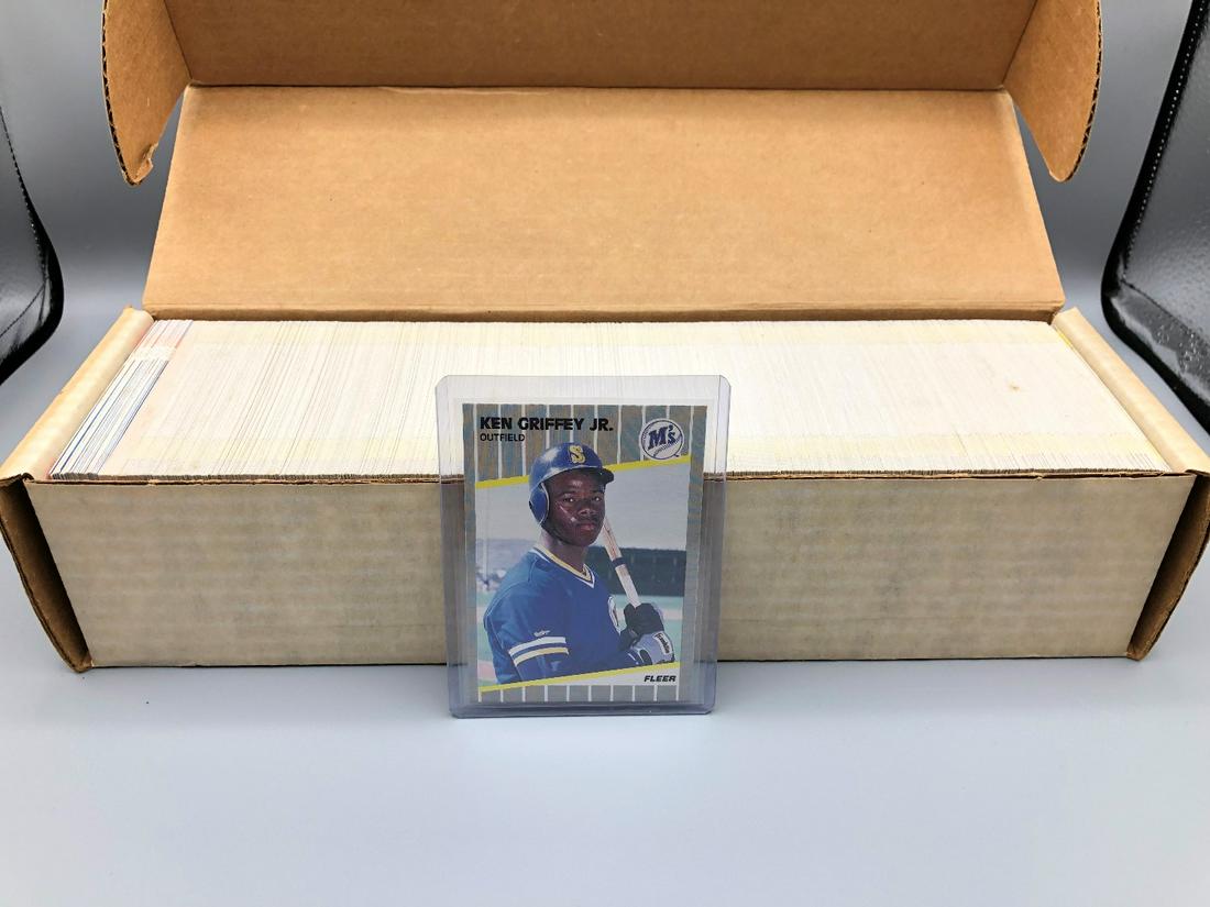 1989 Fleer Baseball Complete Set - Ken Griffey Jr RC (1 of 1)