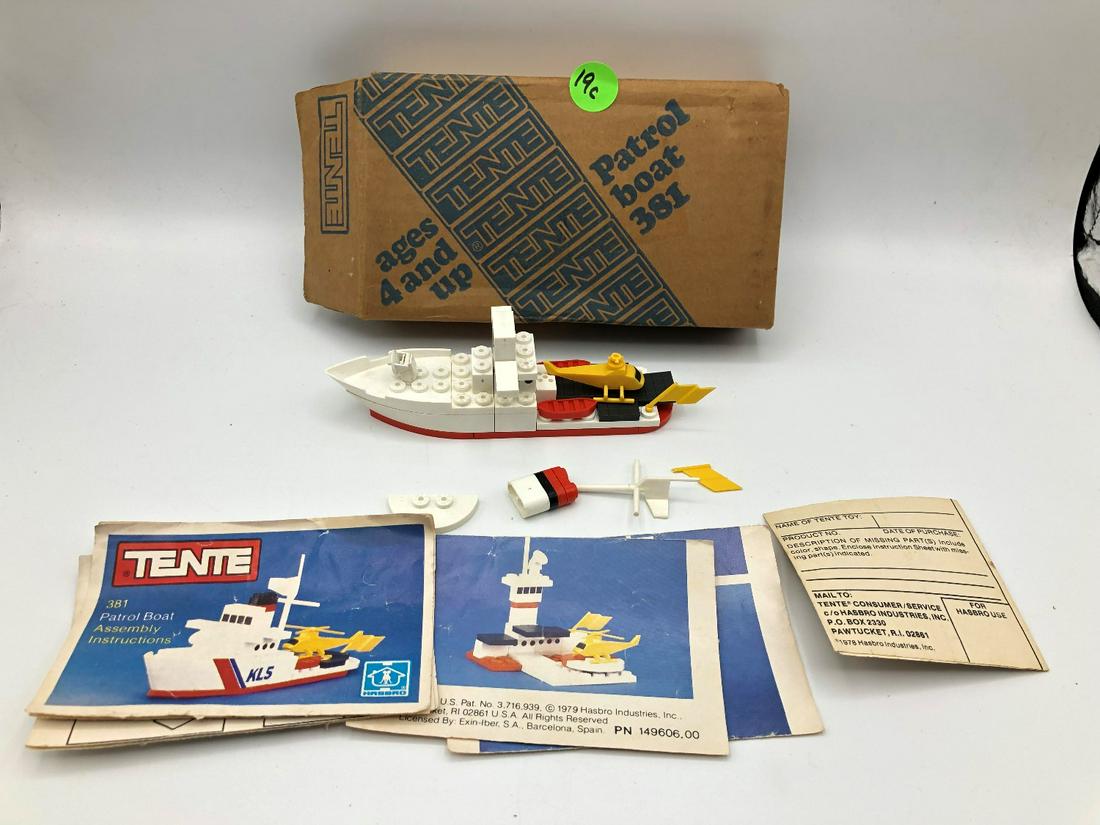 1979 Tente Patrol Boat #381 - Building Block Set (1 of 1)