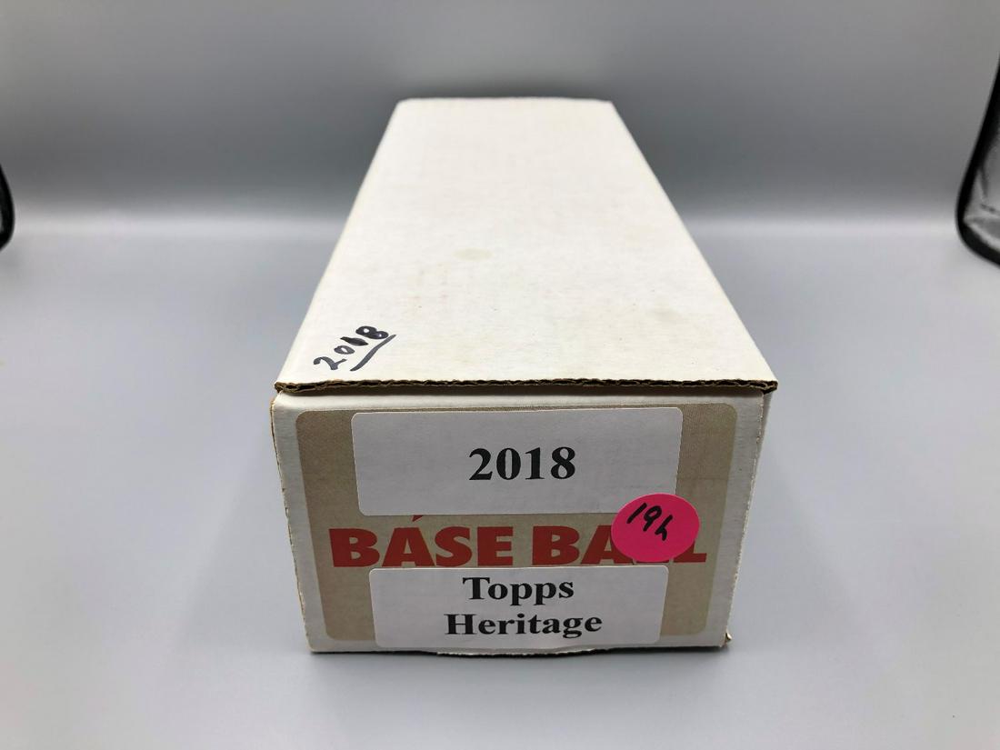 2018 Topps Heritage Baseball Complete Base Set (1 of 2)