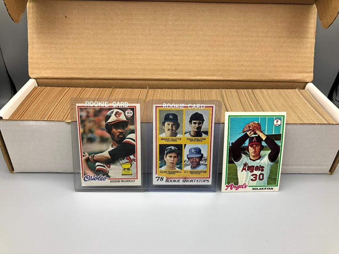 1978 Topps Baseball Complete Set - Eddie Murray & Paul (1 of 1)