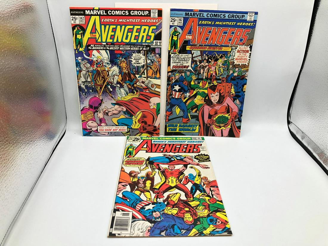 The Avengers #142, 147, 148 (1 of 2)