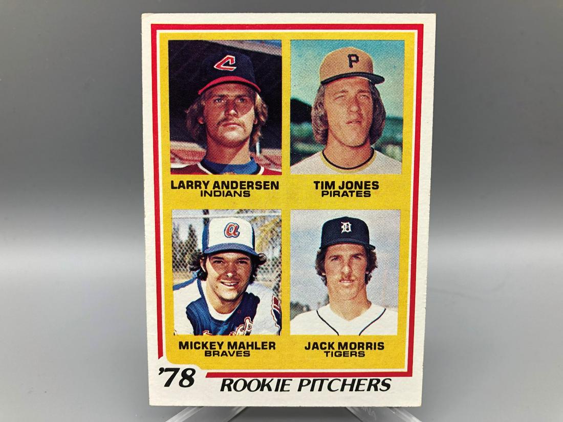 1978 Topps Jack Morris RC #703 (1 of 2)