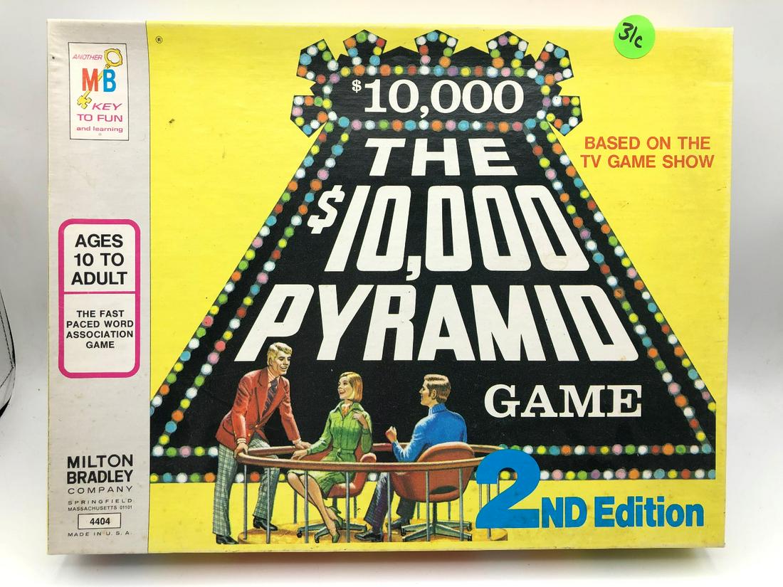 1974 Milton Bradley $10,000 Pyramid Game: 1974 Milton Bradley $10,000 Pyramid Game