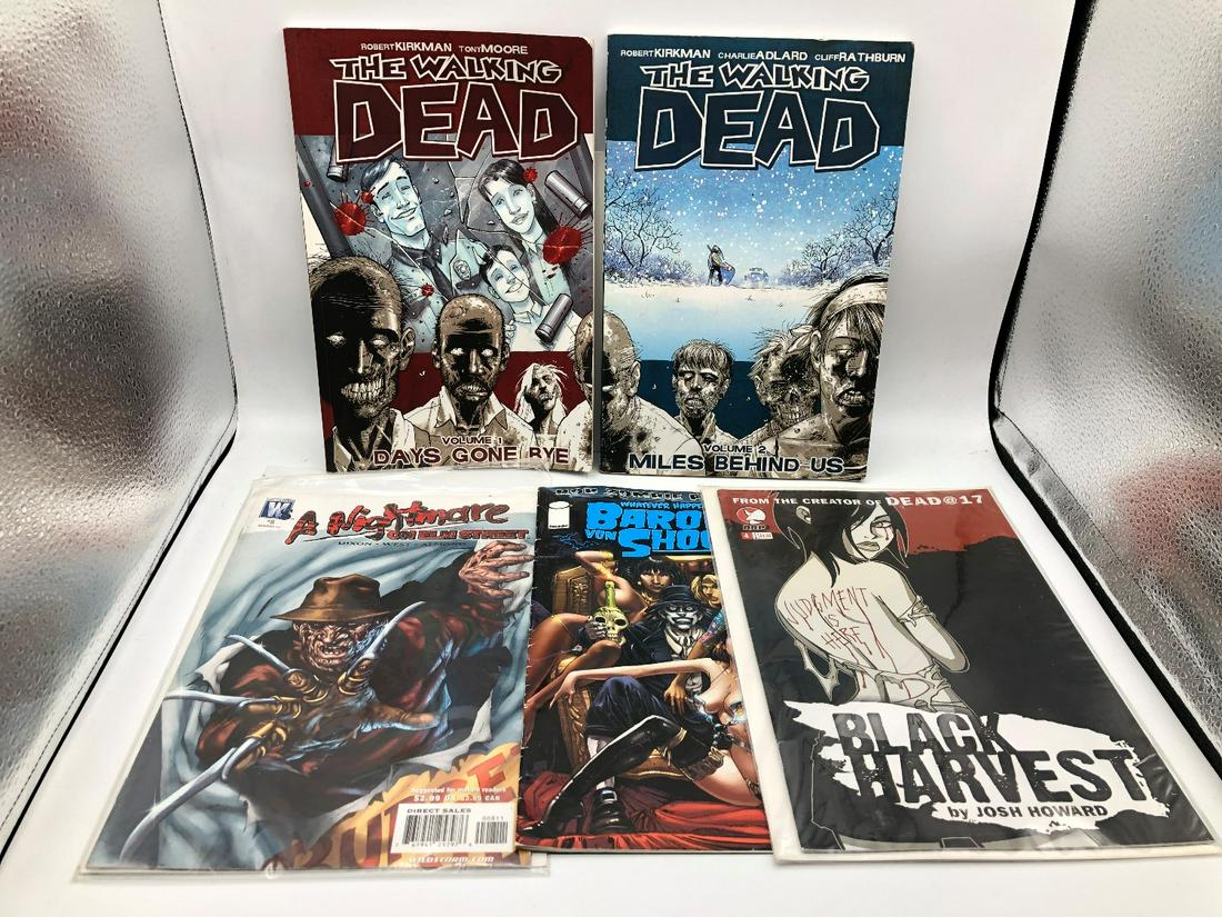 Lot of Horror Comics - Walking Dead TPB, Nightmare on (1 of 1)