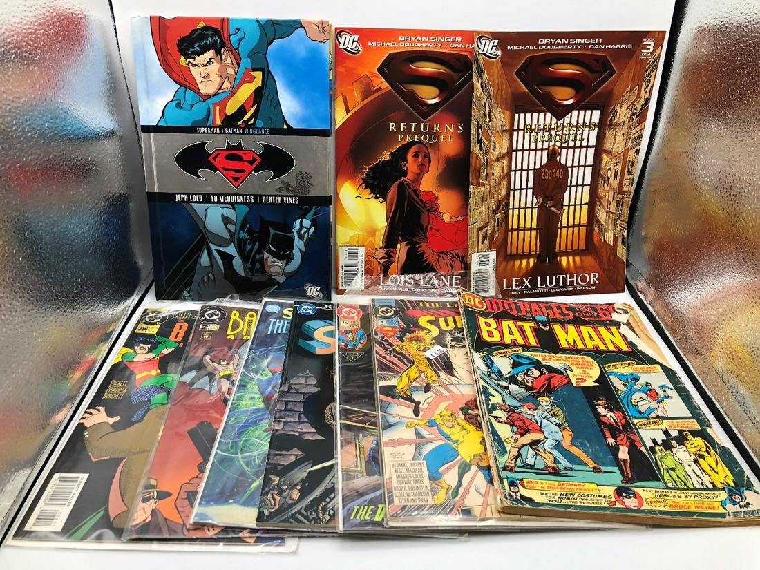 Lot of Superman and Batman Comics - Varying Conditions: Lot of Superman and Batman Comics - Varying Conditions