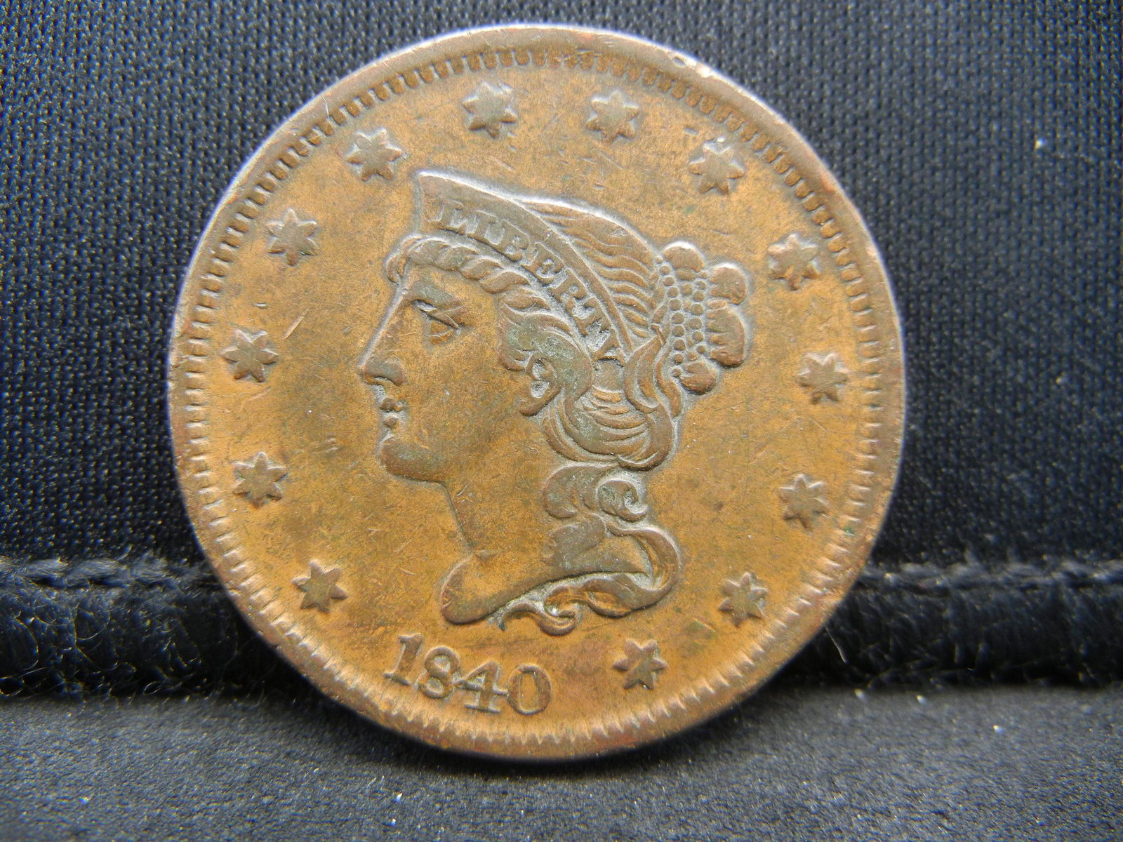 1840 Large Cent XF (1 of 2)