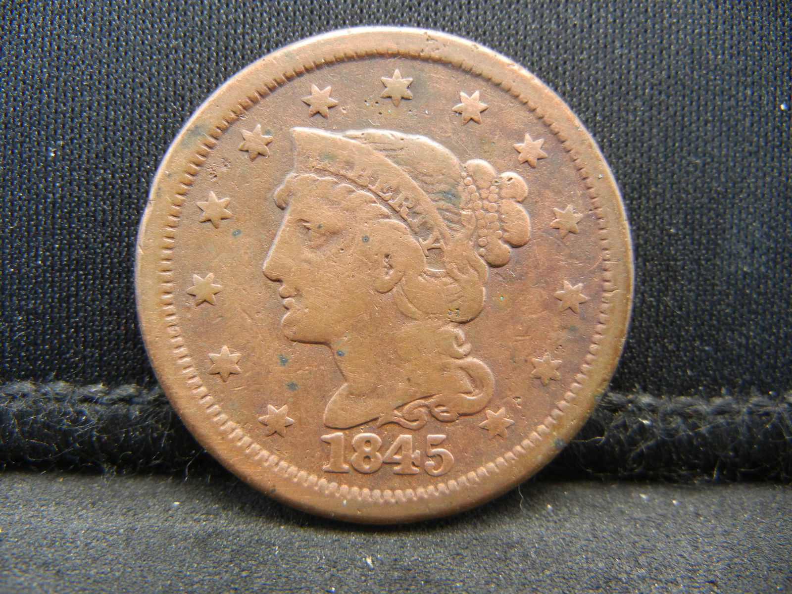 1845 Large Cent (1 of 2)
