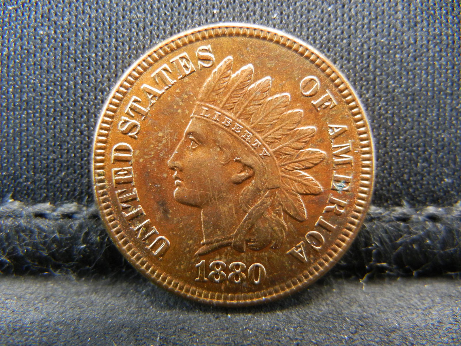 1880 Indian Cent CH BU RB Nice (1 of 2)