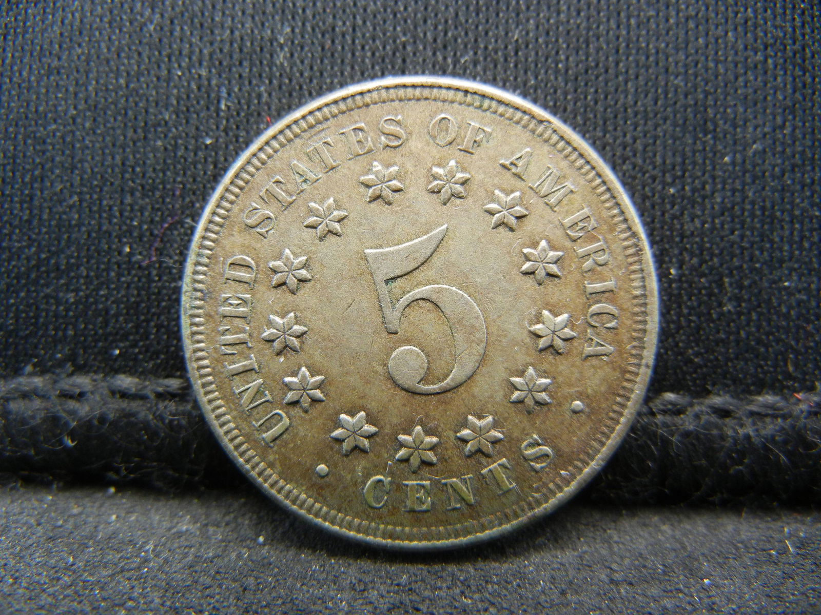 1867 Shield Nickel XF/AU (1 of 2)