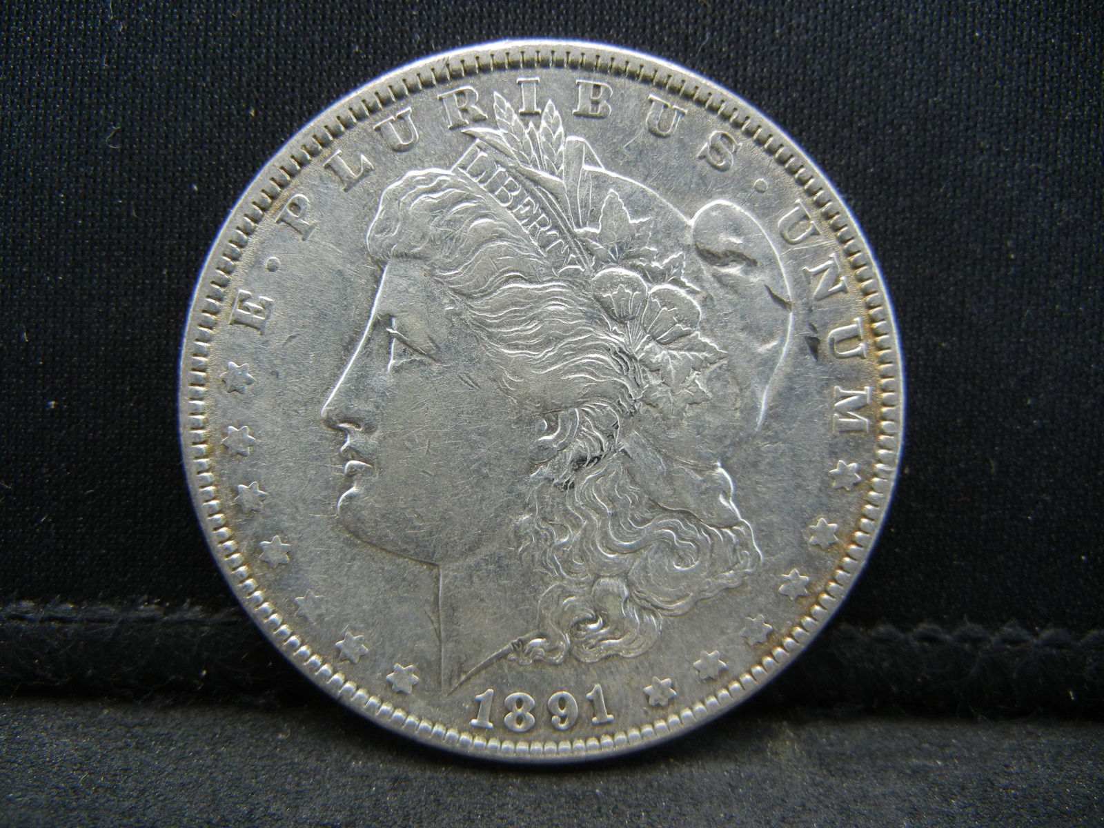 1891 Morgan Dollar Au (1 of 2)