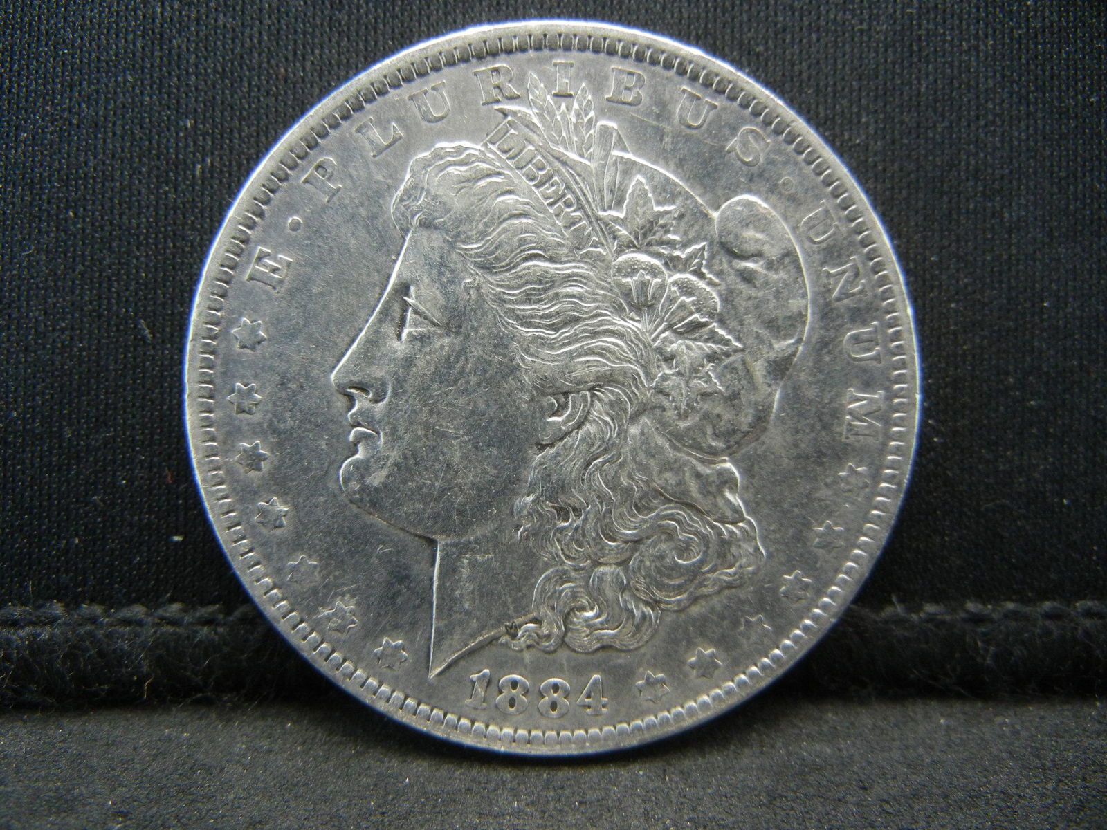 1884 O Morgan Dollar AU (1 of 2)