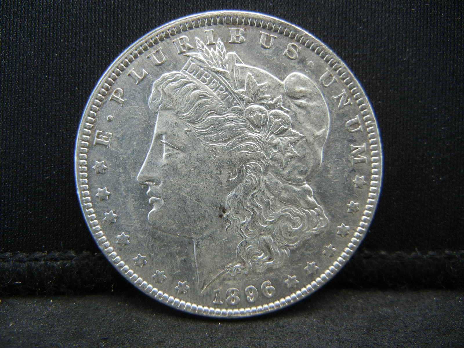1896 Morgan Dollar AU/BU Semi PL (1 of 2)