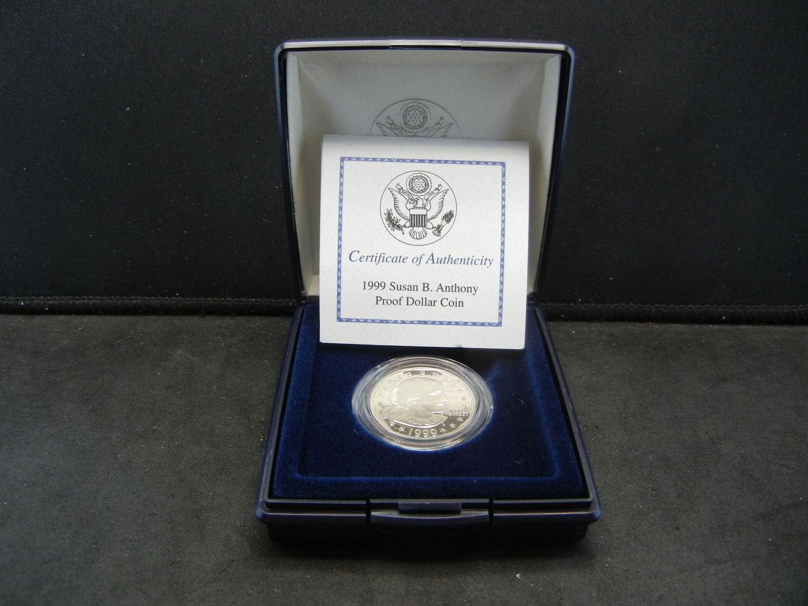 1999 Susan B. Anthony Proof Dollar Coin (1 of 4)